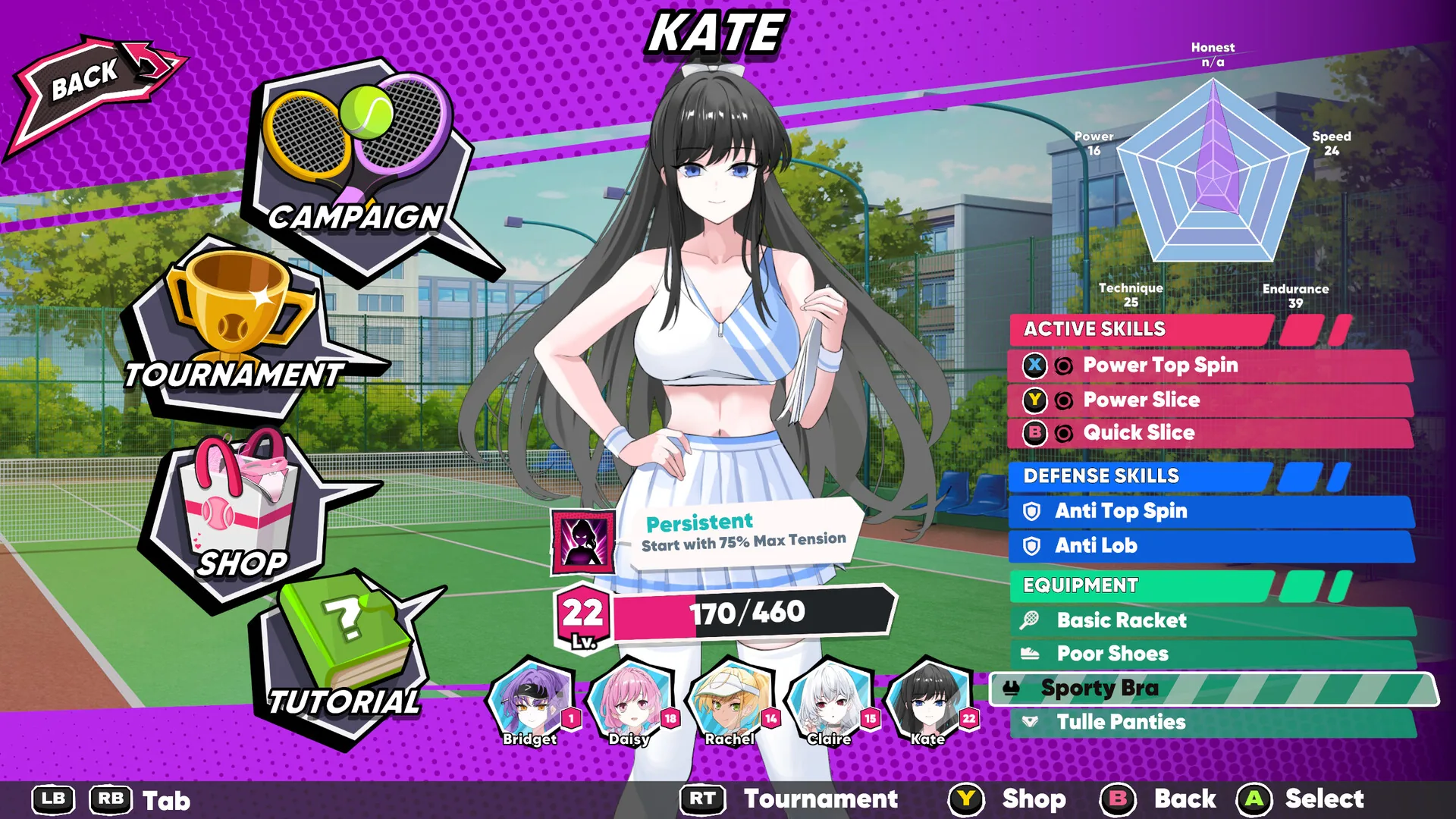 网球天使EX Steam 游戏画面 3